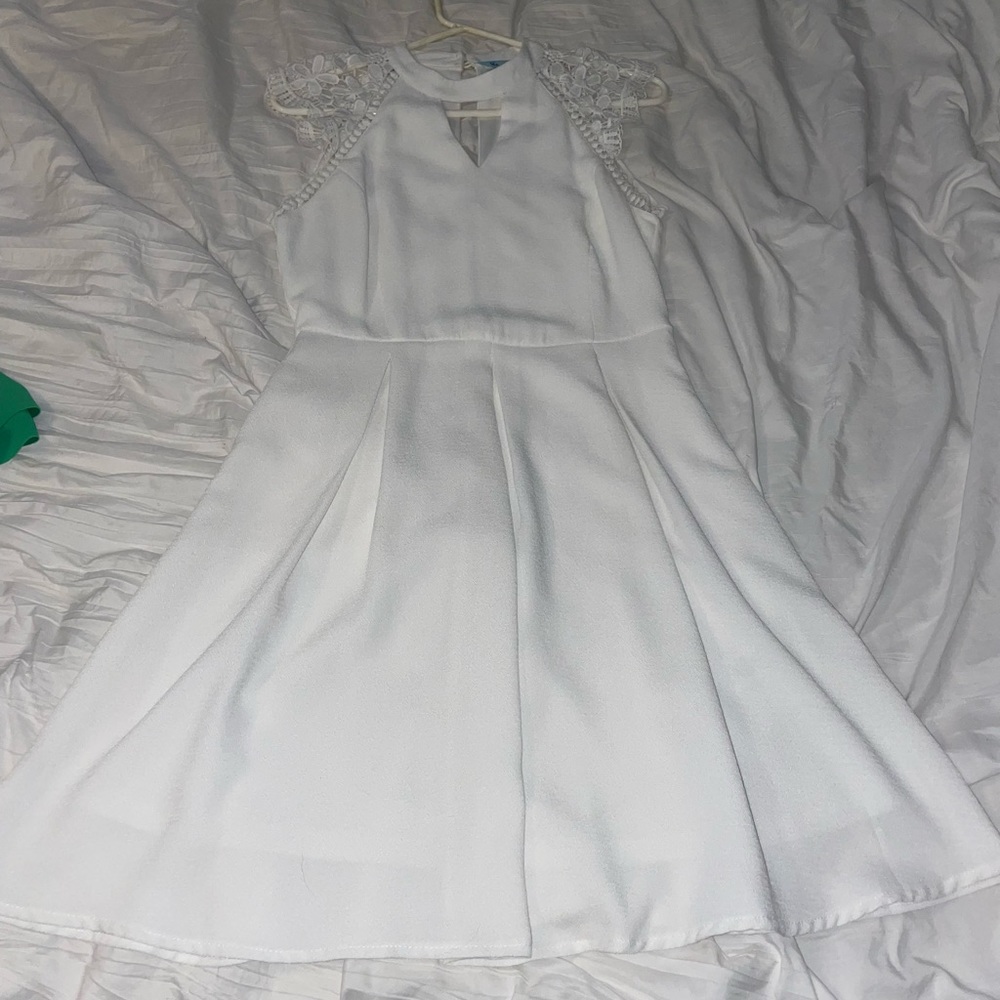 White dress bridal Easter